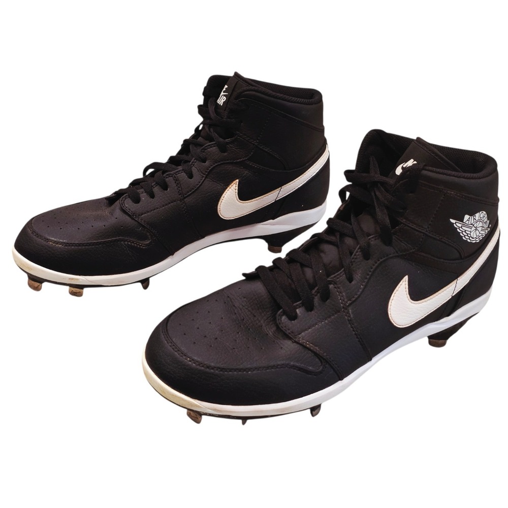 Nike Jordan 1 Retro Metal Baseball Cleats Men’s Sz 13 AV5355-011 White Sox #29